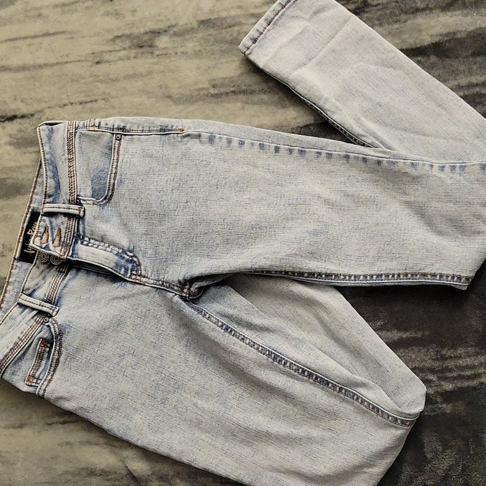 Stone wash jeans size 3